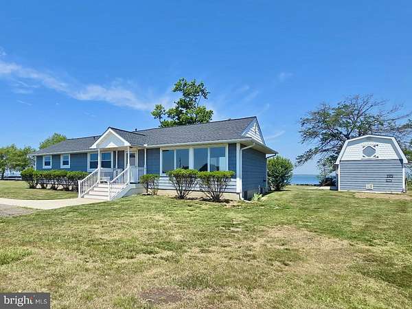 2 Acres of Land with Home for Sale in Fishing Creek, Maryland