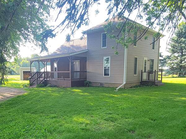 5 Acres of Land with Home for Sale in Vicksburg, Michigan
