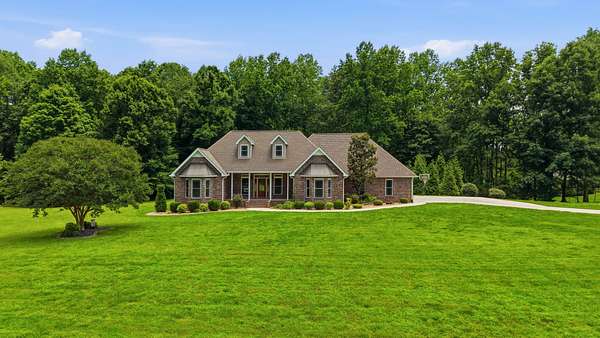 10.5 Acres of Land with Home for Sale in Lynchburg, Tennessee