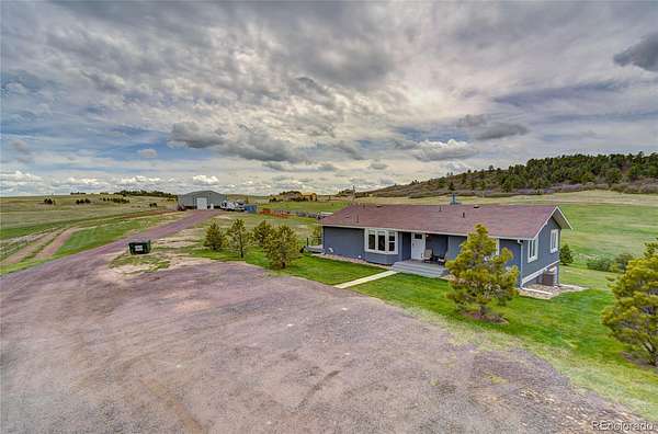 37.5 Acres of Land with Home for Sale in Larkspur, Colorado