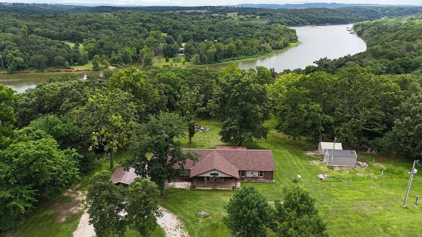 4.39 Acres of Land with Home for Sale in Shell Knob, Missouri