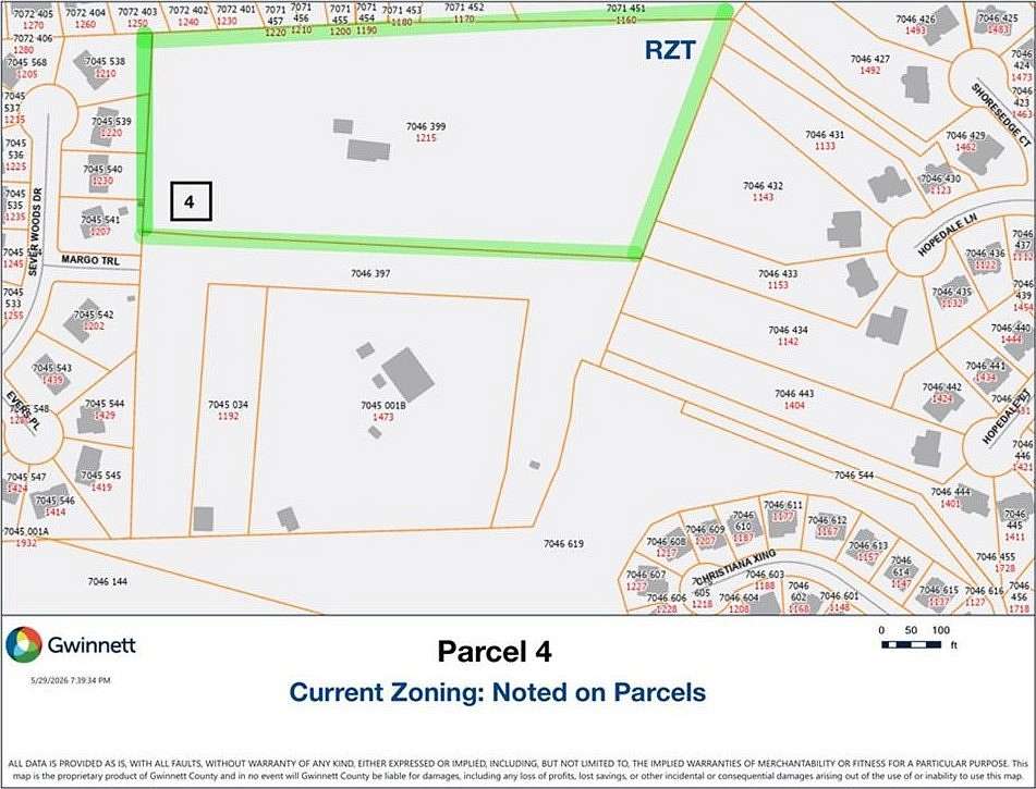 7.64 Acres of Residential Land for Sale in Lawrenceville, Georgia