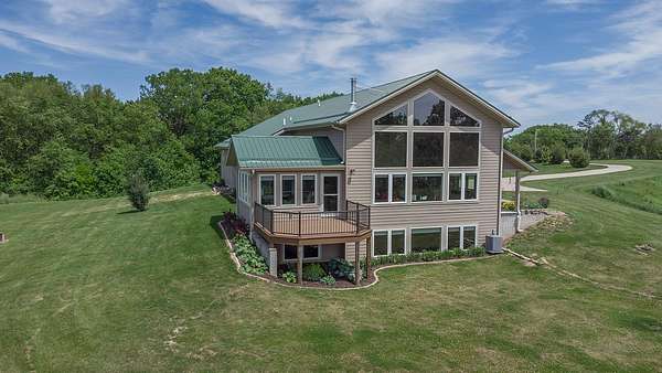 79.1 Acres of Recreational Land with Home for Sale in Savanna, Illinois