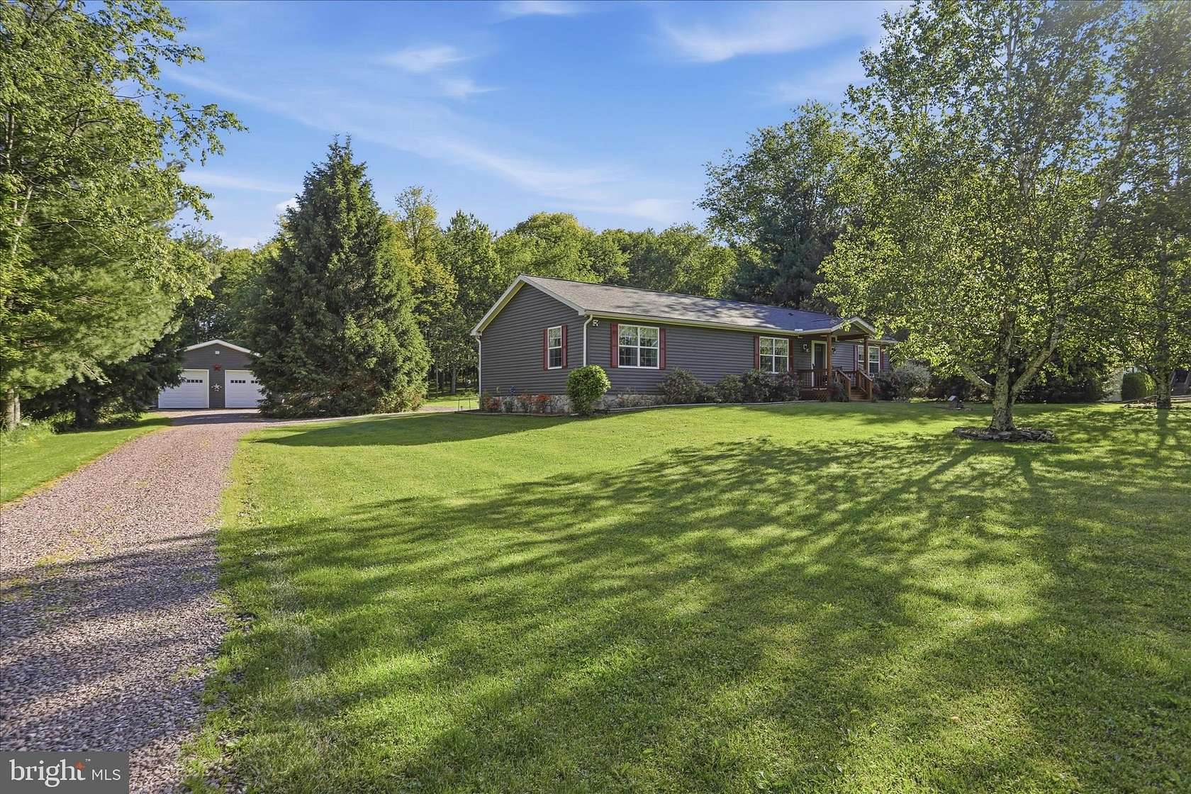 2 Acres of Land with Home for Sale in Grantsville, Maryland