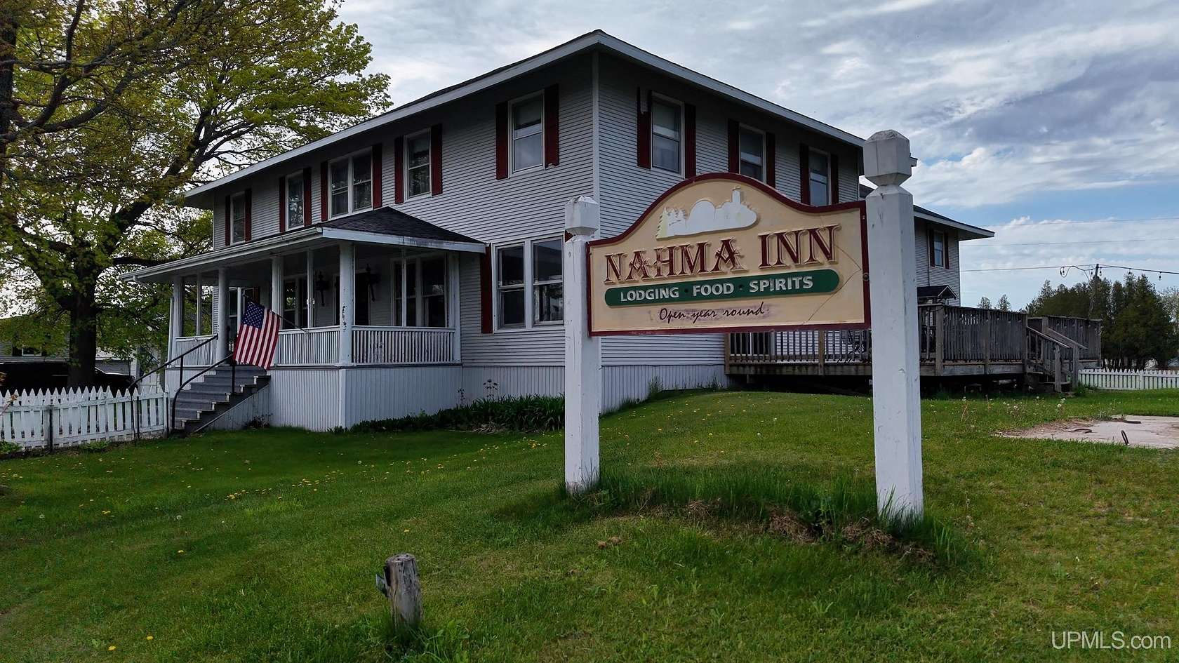 3.3 Acres of Improved Commercial Land for Sale in Nahma, Michigan