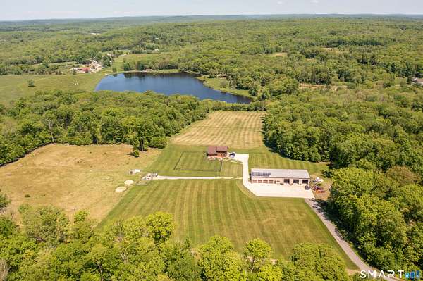 41.8 Acres of Recreational Land with Home for Sale in Canterbury, Connecticut