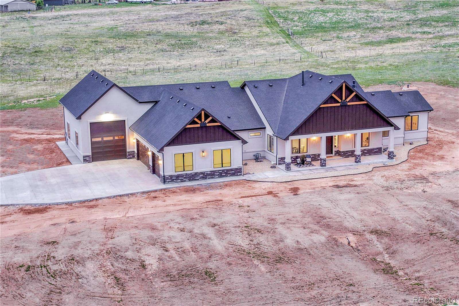 6.69 Acres of Land with Home for Sale in Colorado Springs, Colorado