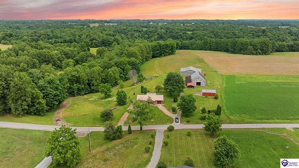 48 Acres of Land with Home for Sale in Campbellsville, Kentucky