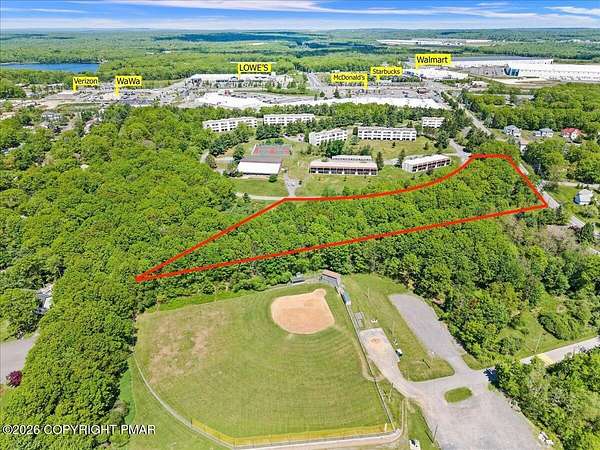 5.44 Acres of Residential Land for Sale in Mount Pocono, Pennsylvania
