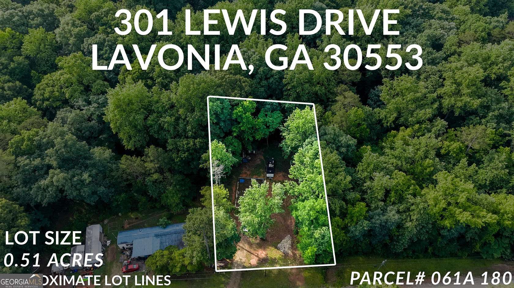 0.51 Acres of Residential Land for Sale in Lavonia, Georgia