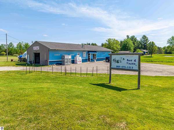 2 Acres of Improved Commercial Land for Sale in Lupton, Michigan