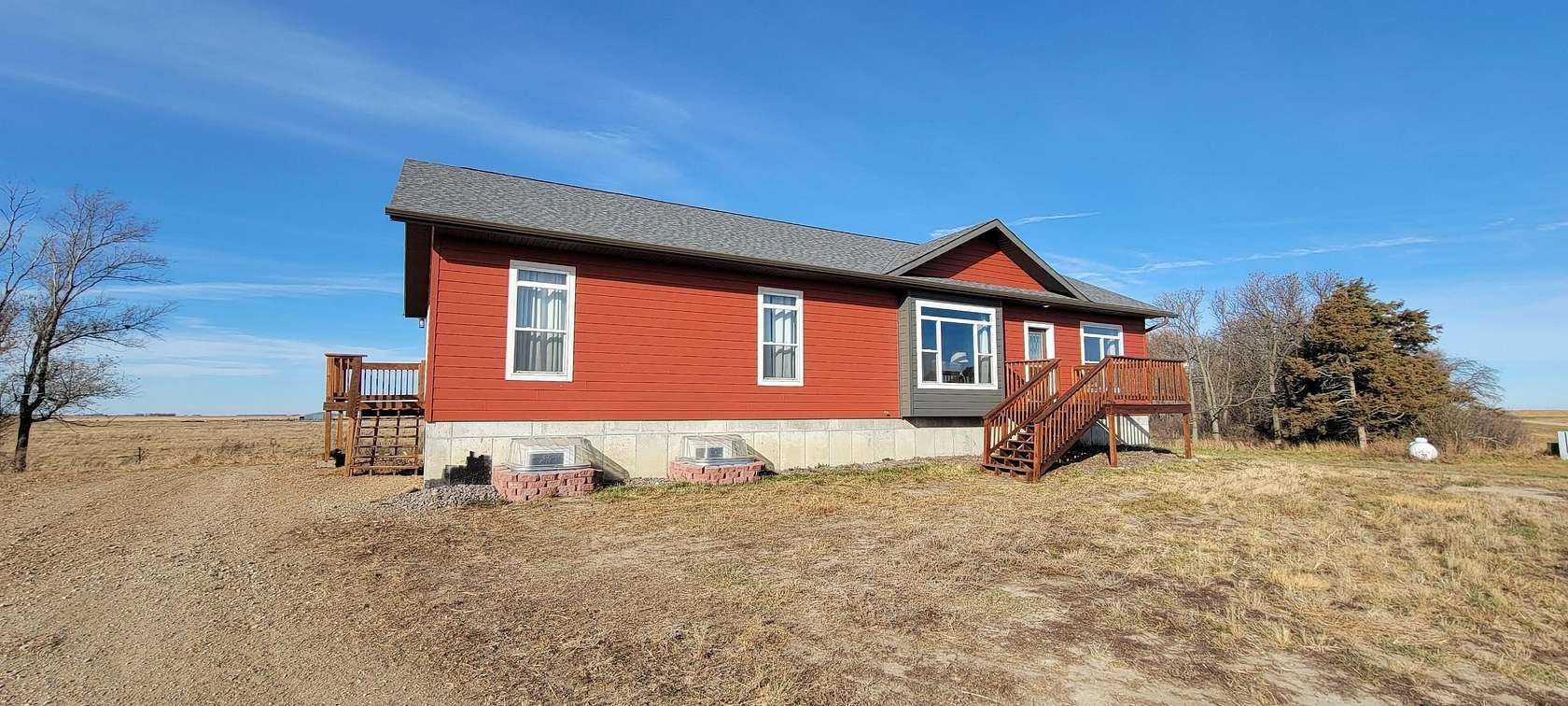 10.7 Acres of Land with Home for Sale in Groton, South Dakota