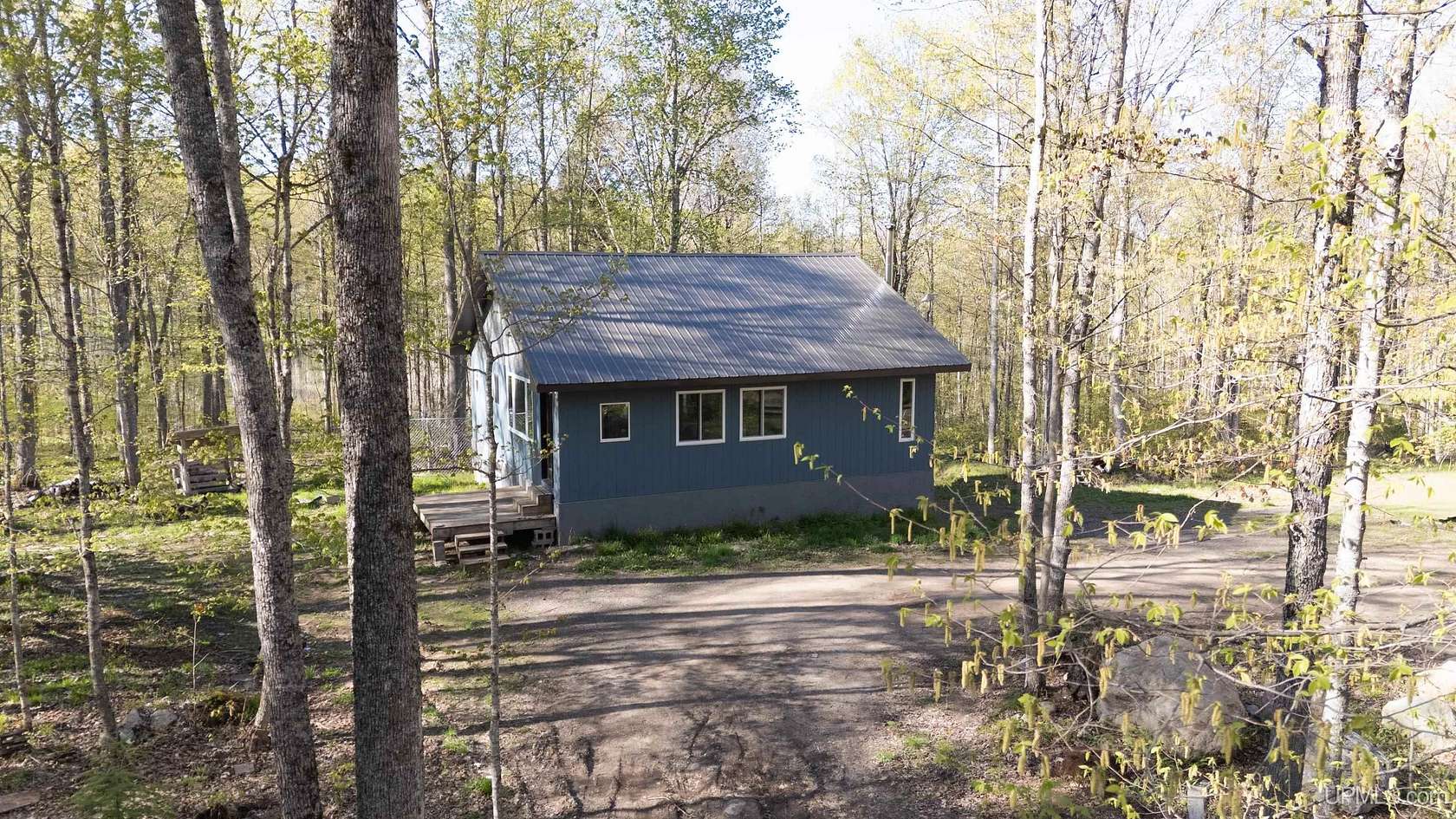 35 Acres of Recreational Land with Home for Sale in Crystal Falls, Michigan