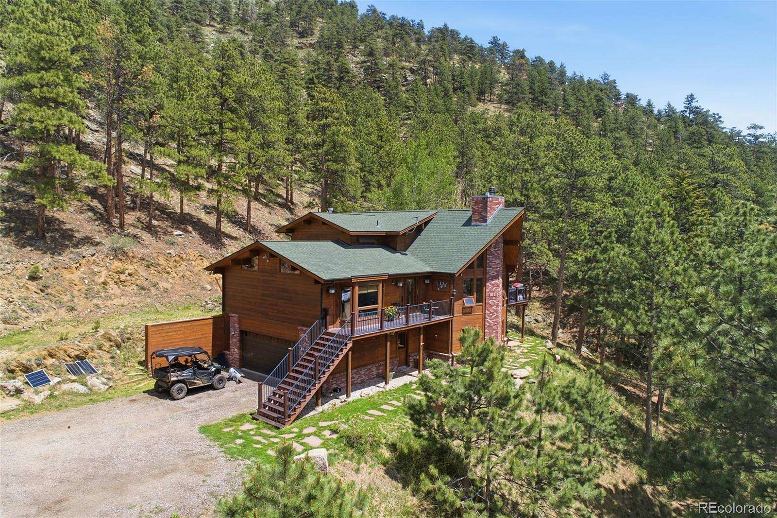 35 Acres of Recreational Land with Home for Sale in Loveland, Colorado