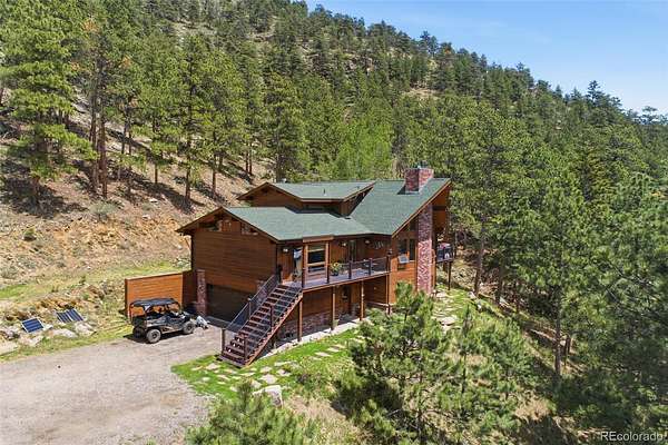 35 Acres of Recreational Land with Home for Sale in Loveland, Colorado