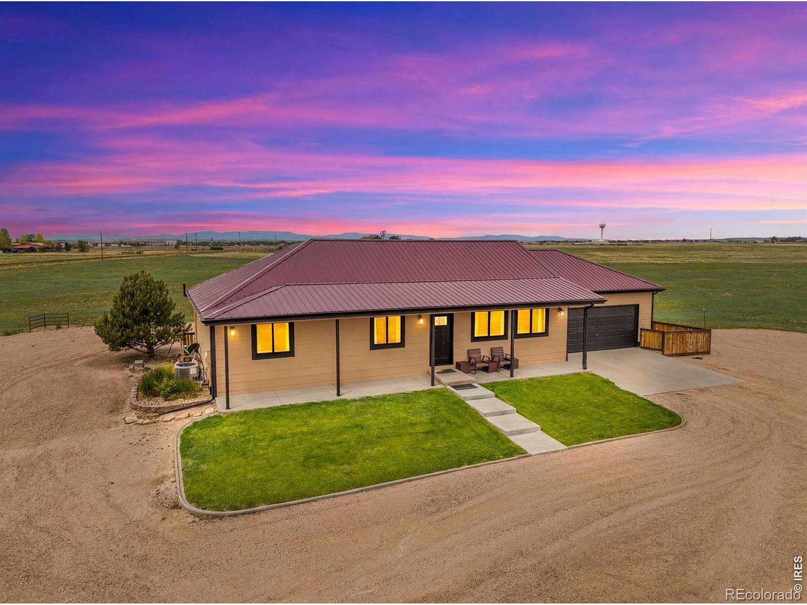 32.3 Acres of Land with Home for Sale in Nunn, Colorado