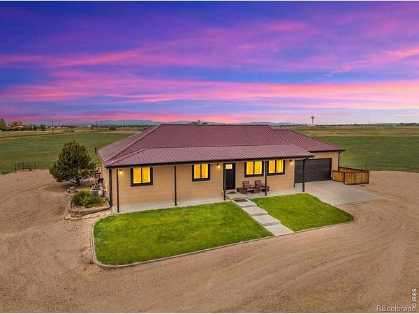 32.3 Acres of Land with Home for Sale in Nunn, Colorado