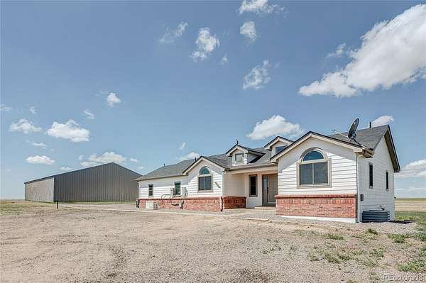 39.3 Acres of Agricultural Land with Home for Sale in Byers, Colorado