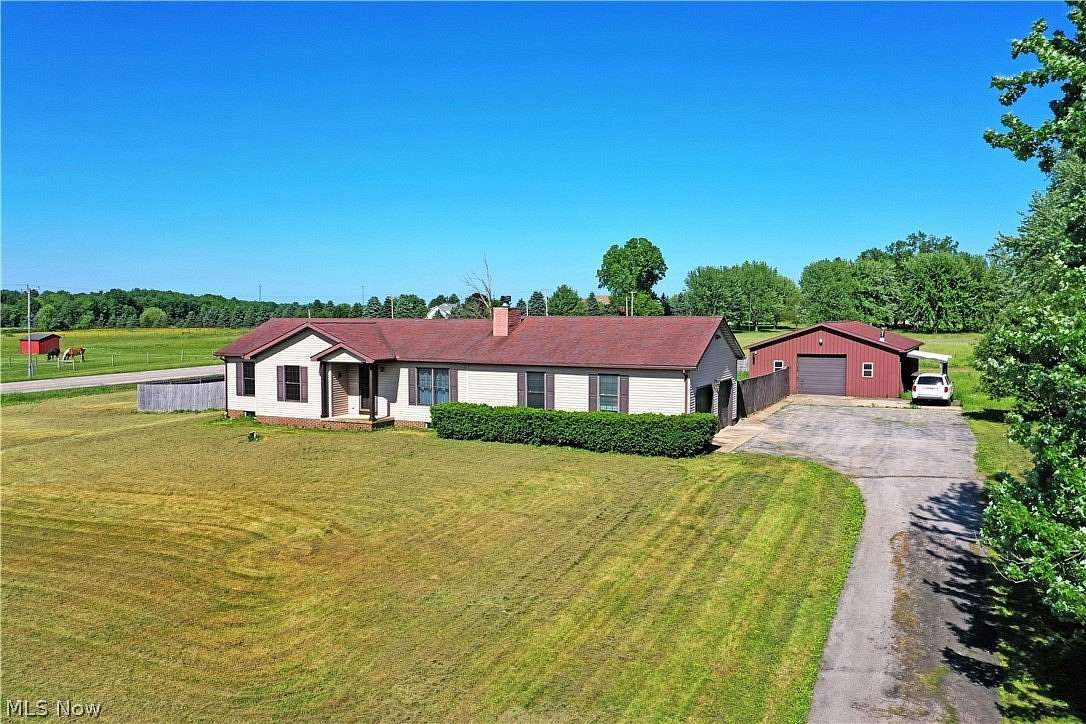 2.64 Acres of Land with Home for Sale in Berlin Center, Ohio