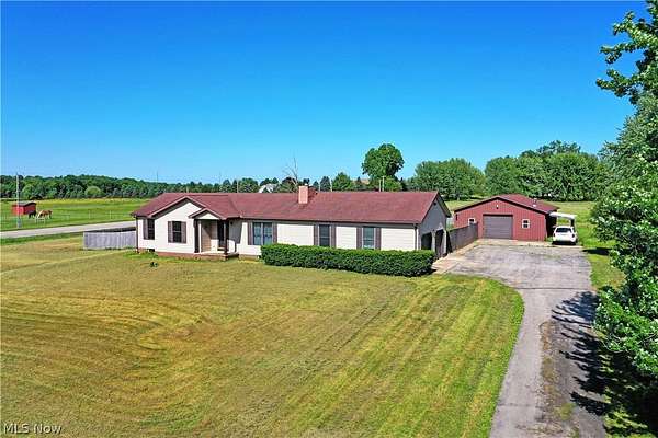 2.64 Acres of Land with Home for Sale in Berlin Center, Ohio