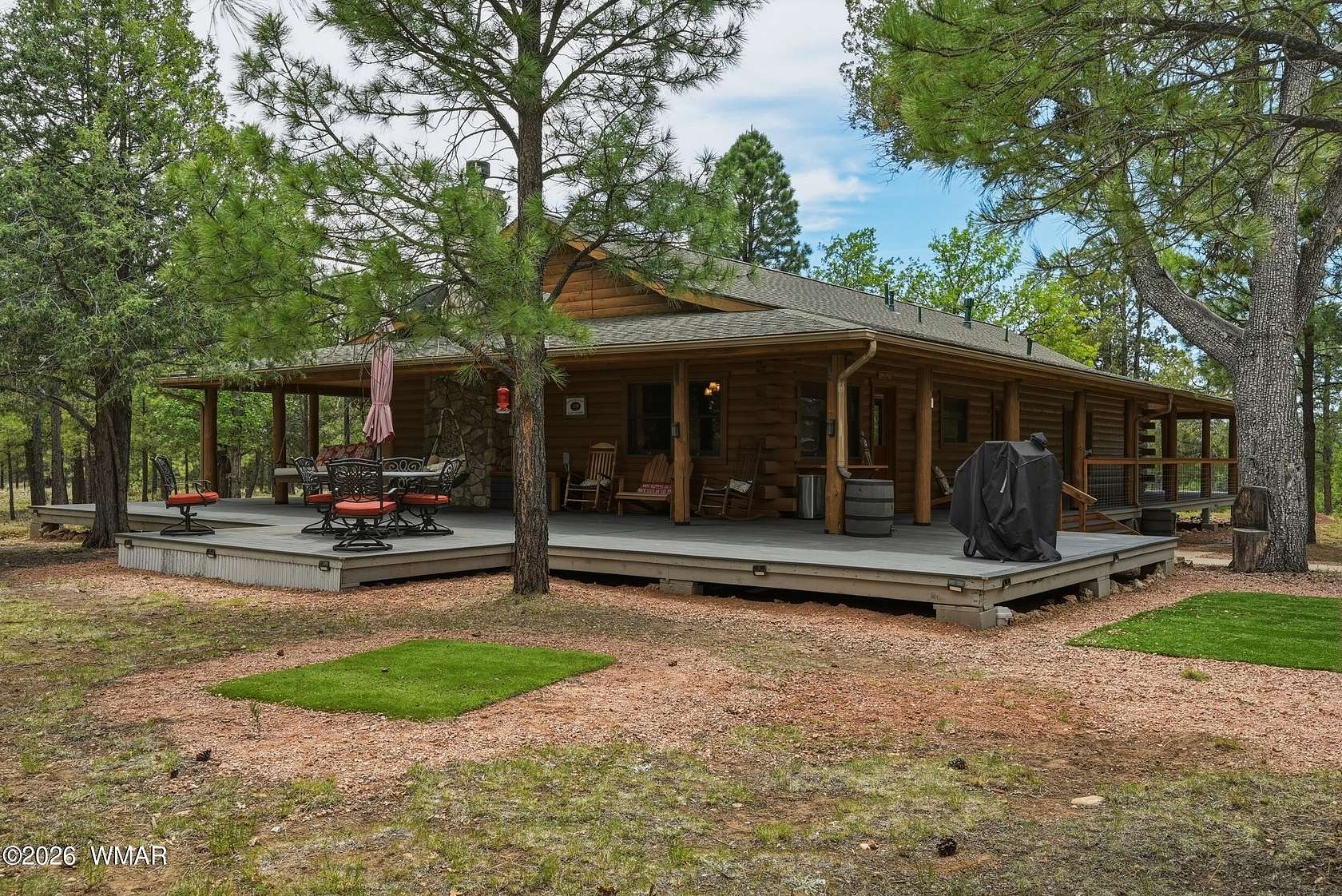 2 Acres of Land with Home for Sale in Happy Jack, Arizona