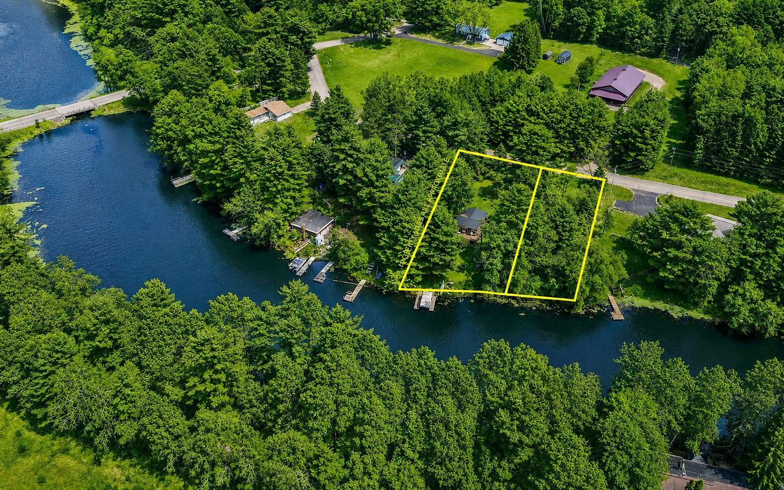 0.55 Acres of Land with Home for Sale in Cameron, Wisconsin