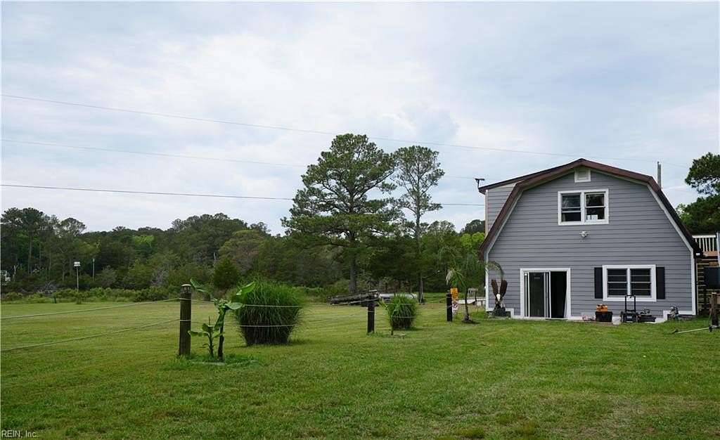 2 Acres of Land with Home for Sale in Hacksneck, Virginia