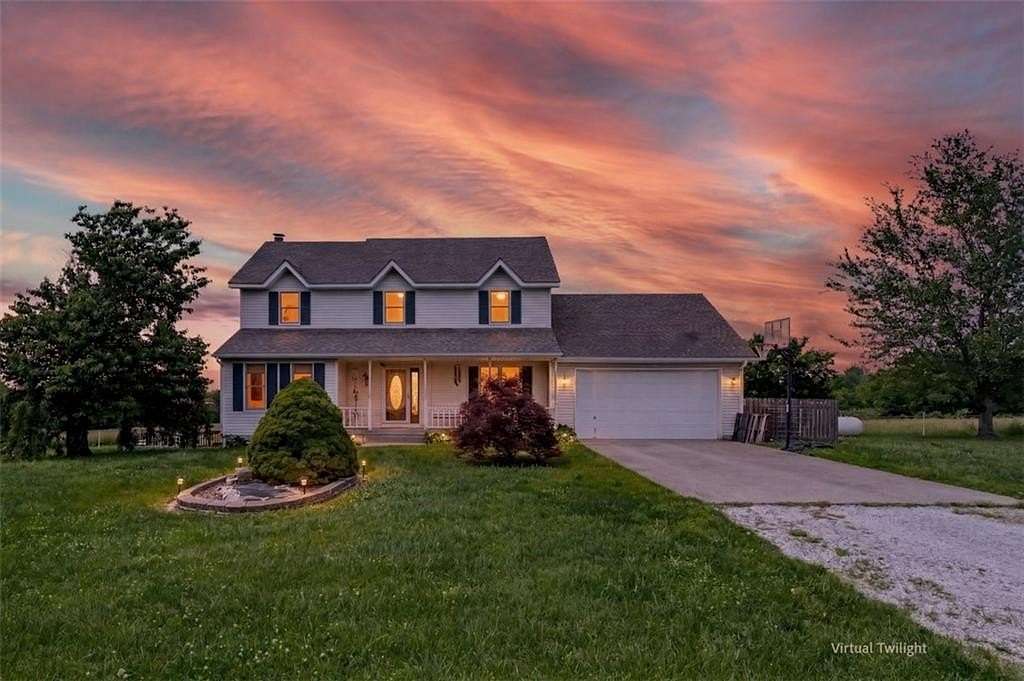 14.8 Acres of Land with Home for Sale in Odessa, Missouri