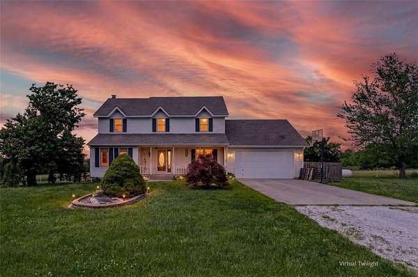 14.8 Acres of Land with Home for Sale in Odessa, Missouri
