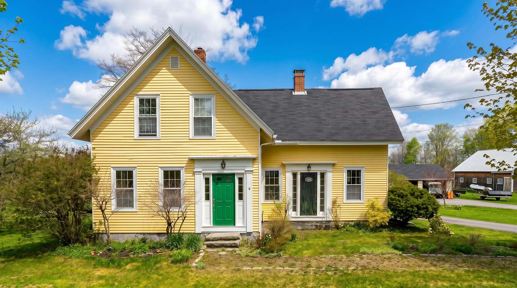 4 Acres of Land with Home for Sale in Pittsfield, Maine