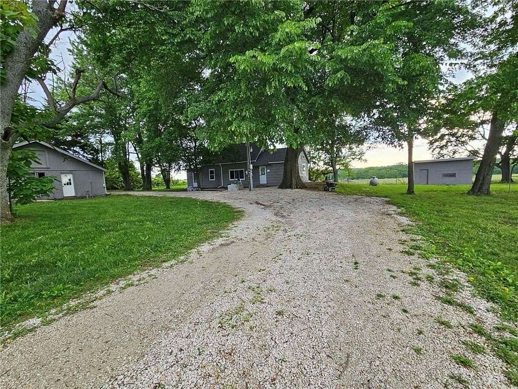 55.8 Acres of Agricultural Land with Home for Sale in Paola, Kansas