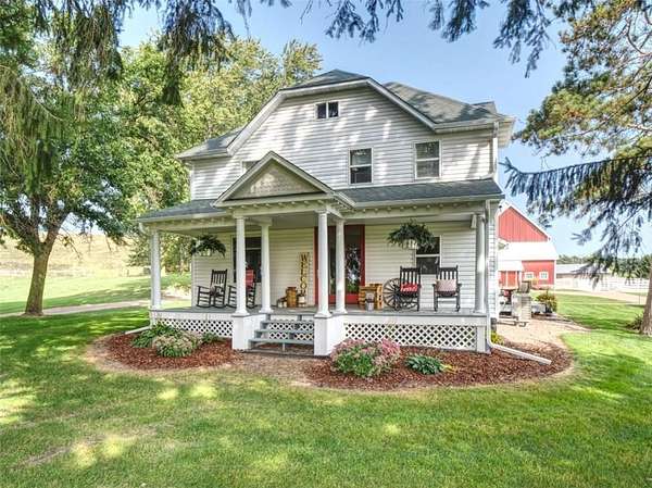 40 Acres of Agricultural Land with Home for Sale in Augusta, Wisconsin
