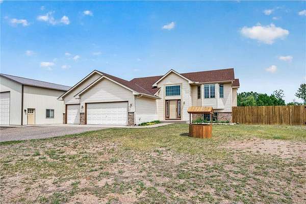 2.58 Acres of Land with Home for Sale in Zimmerman, Minnesota