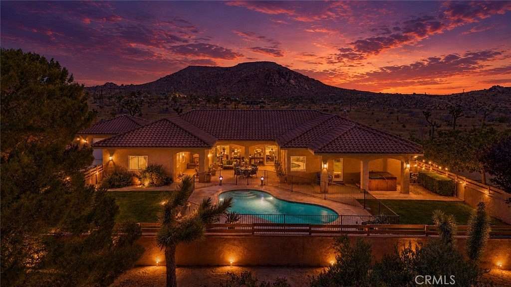 42.6 Acres of Agricultural Land with Home for Sale in Pioneertown, California