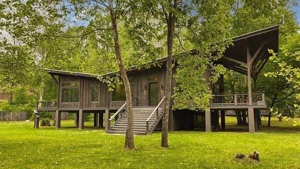 3.35 Acres of Land with Home for Sale in Franklin, North Carolina