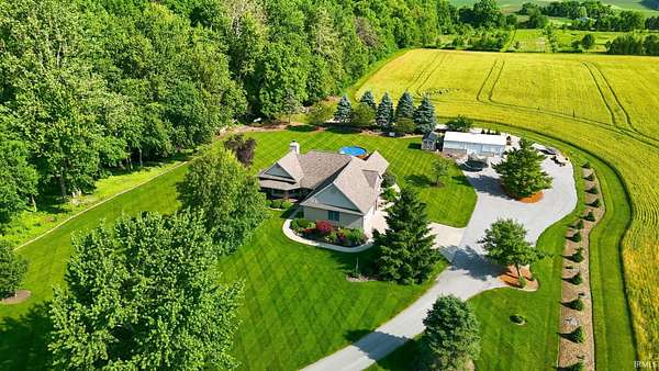 5 Acres of Land with Home for Sale in Albion, Indiana