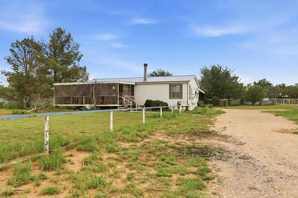5 Acres of Land with Home for Sale in Big Spring, Texas