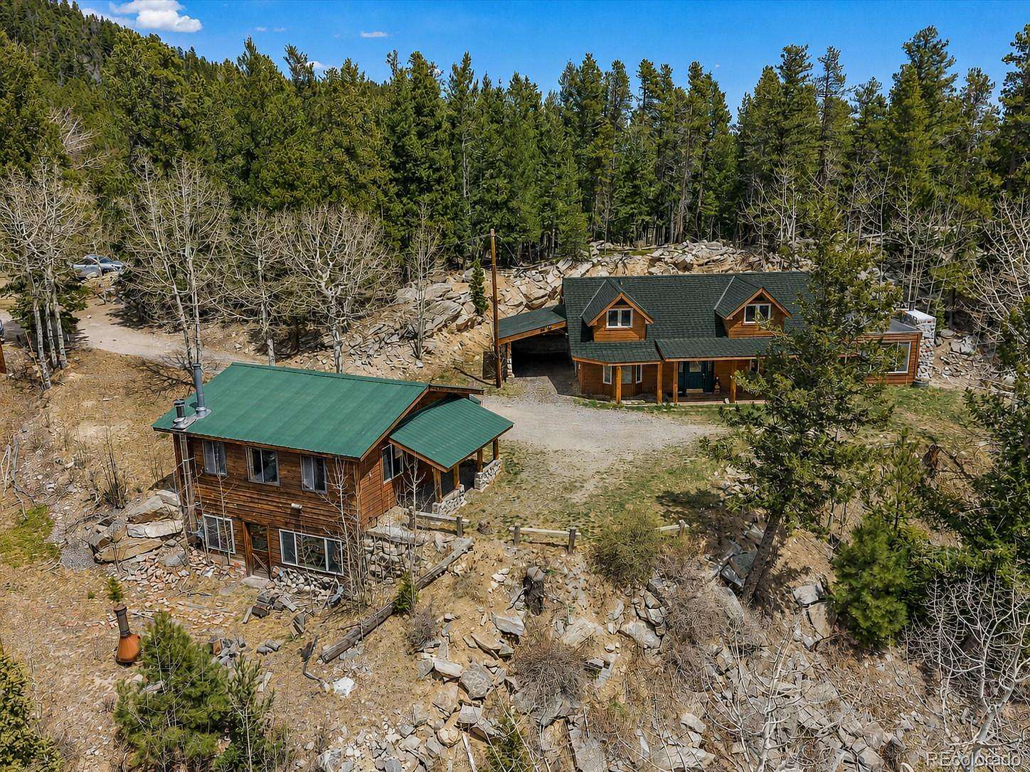 2.15 Acres of Land with Home for Sale in Evergreen, Colorado