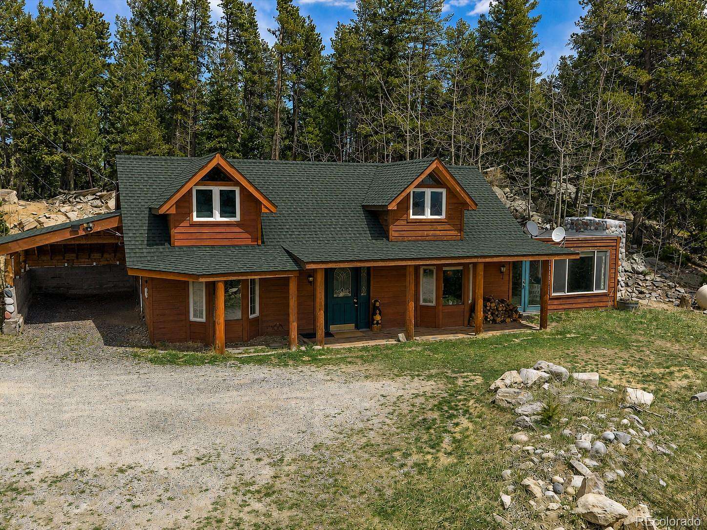 2.15 Acres of Land with Home for Sale in Evergreen, Colorado