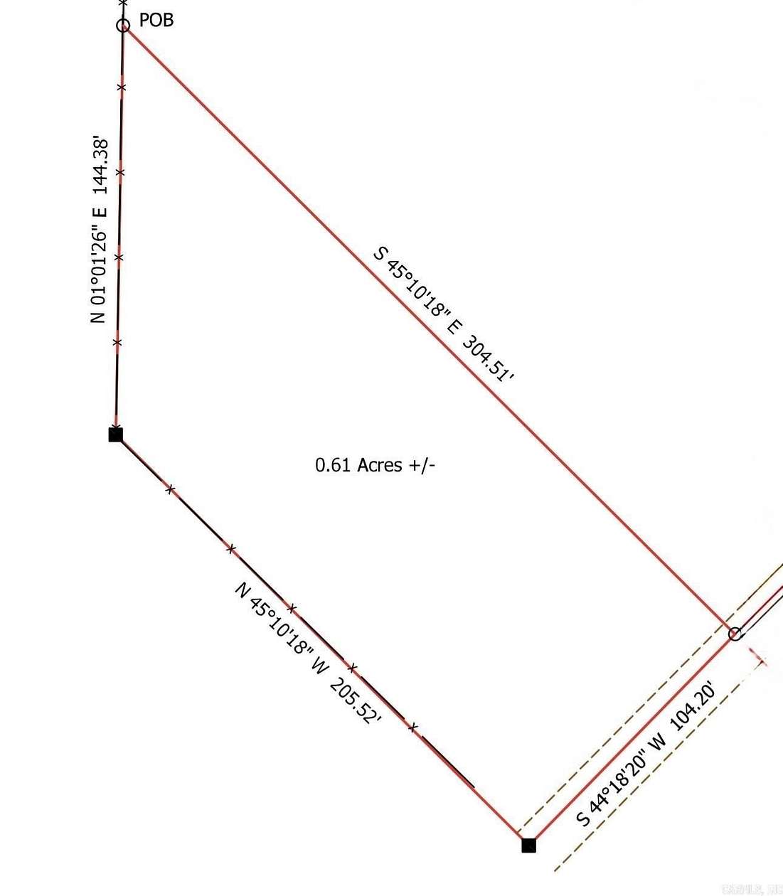 0.61 Acres of Residential Land for Sale in Cabot, Arkansas
