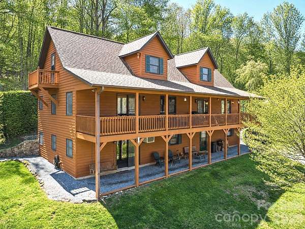 2.19 Acres of Land with Home for Sale in Maggie Valley, North Carolina