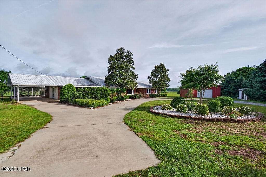 4.57 Acres of Land with Home for Sale in Chipley, Florida