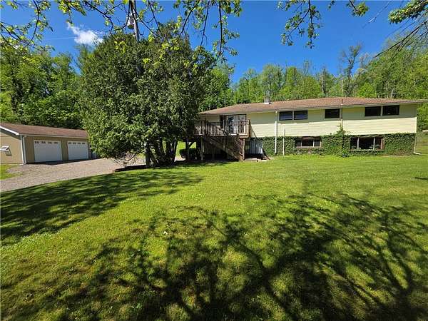 11.4 Acres of Land with Home for Sale in Horseheads, New York