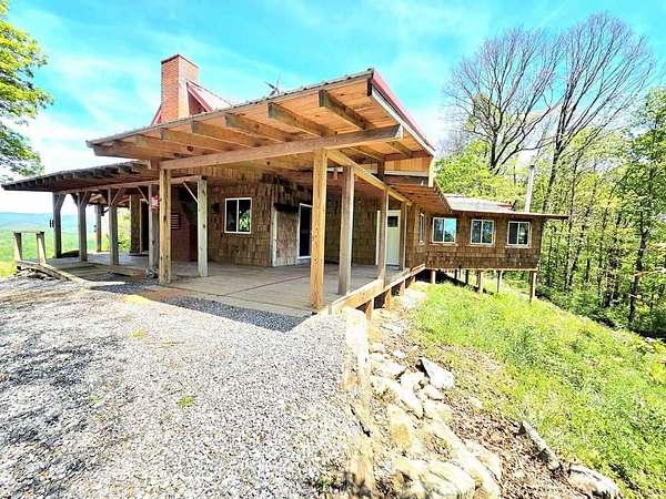 119 Acres of Recreational Land with Home for Sale in Robbinsville, North Carolina