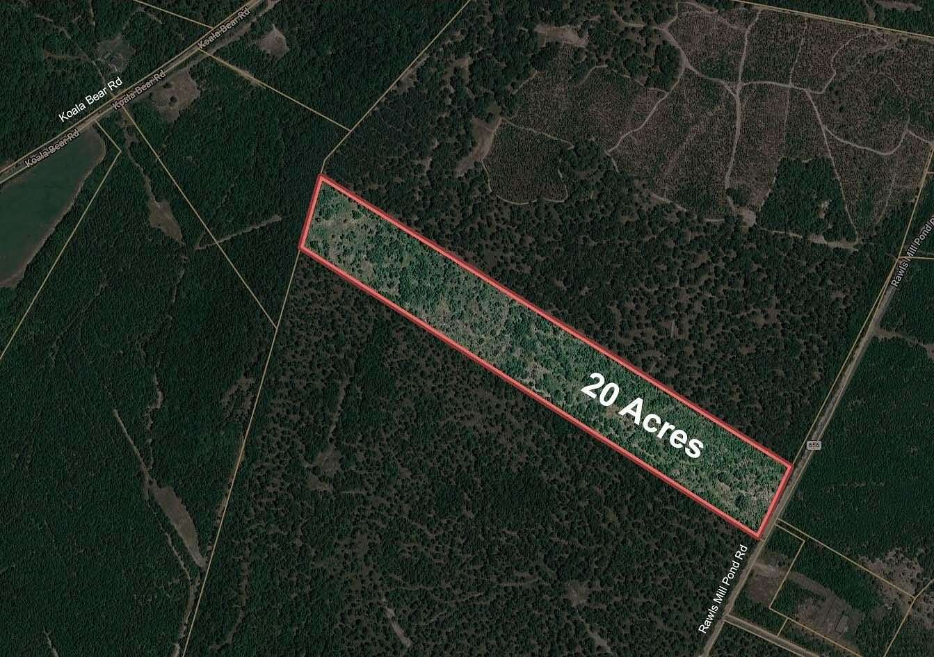 20 Acres of Recreational & Residential Land for Sale in Wagener, South Carolina