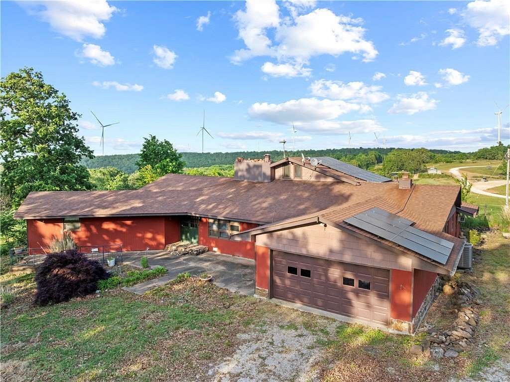 70 Acres of Recreational Land with Home for Sale in Alpena, Arkansas