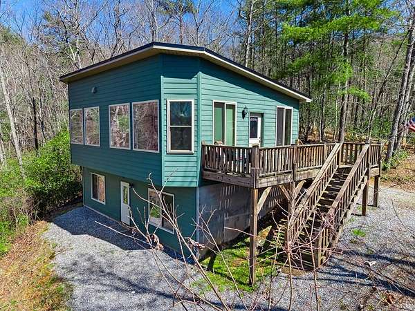 14 Acres of Land with Home for Sale in Murphy, North Carolina