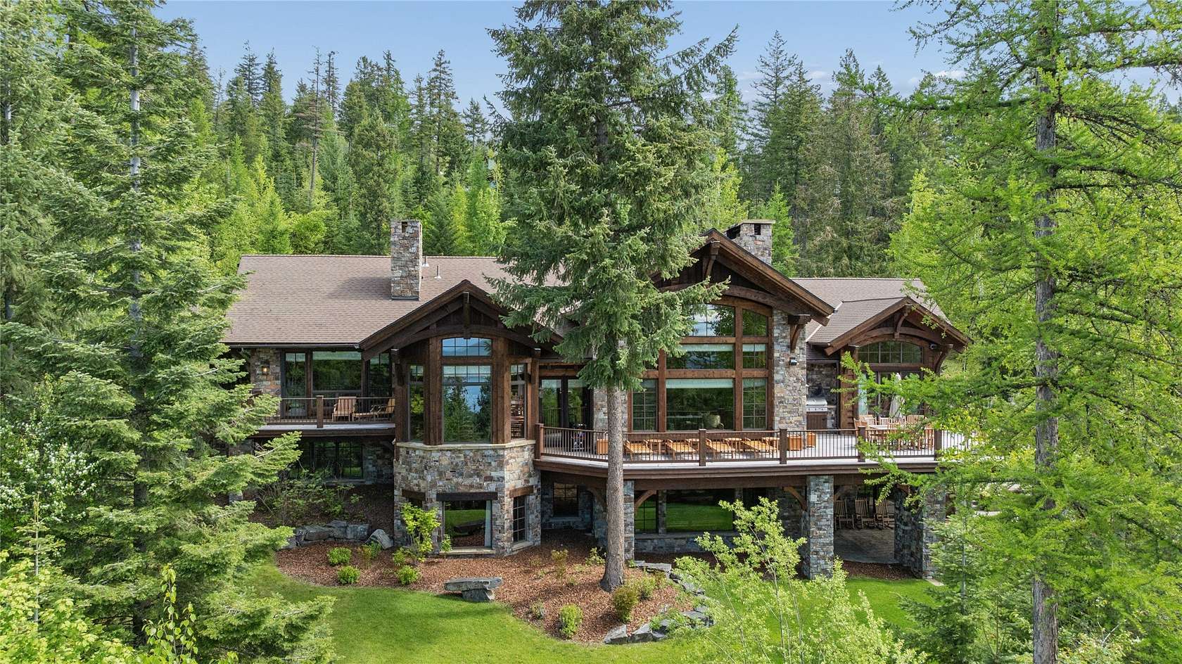 3.4 Acres of Land with Home for Sale in Whitefish, Montana