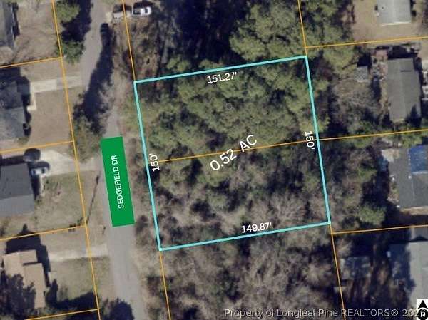 0.52 Acres of Residential Land for Sale in Fayetteville, North Carolina