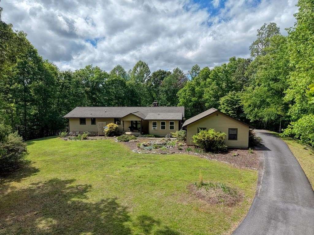 10.8 Acres of Land with Home for Sale in Murphy, North Carolina